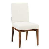 Cottage Upholstered Side Dining Chair