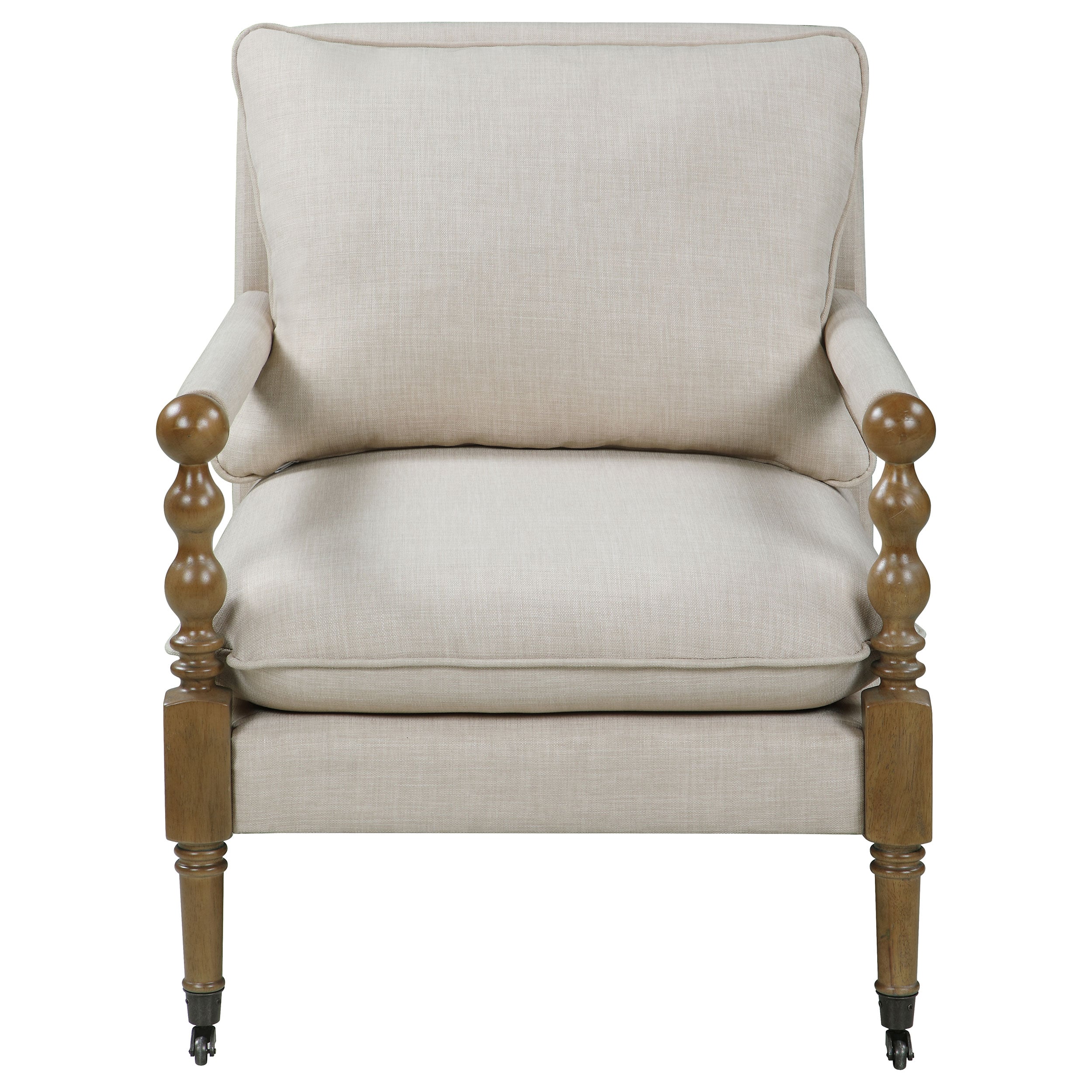 Dempsy Accent Chair w/ Casters