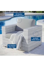 Modway Convene Outdoor Patio Ottoman