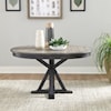 Liberty Furniture Allyson Park Cottage Style Round Dining Room Table with 12