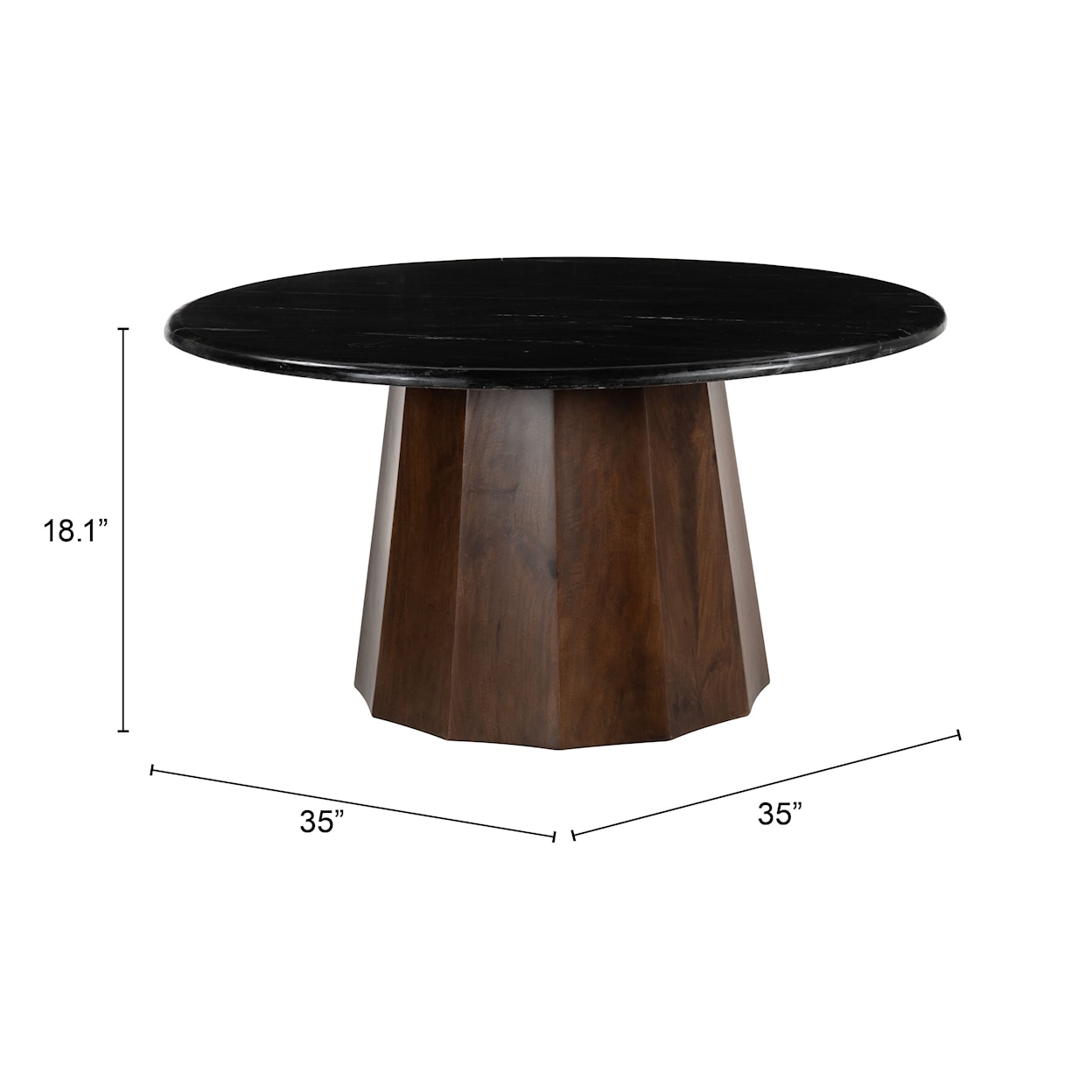 Zuo Aipe Collection Coffee Table