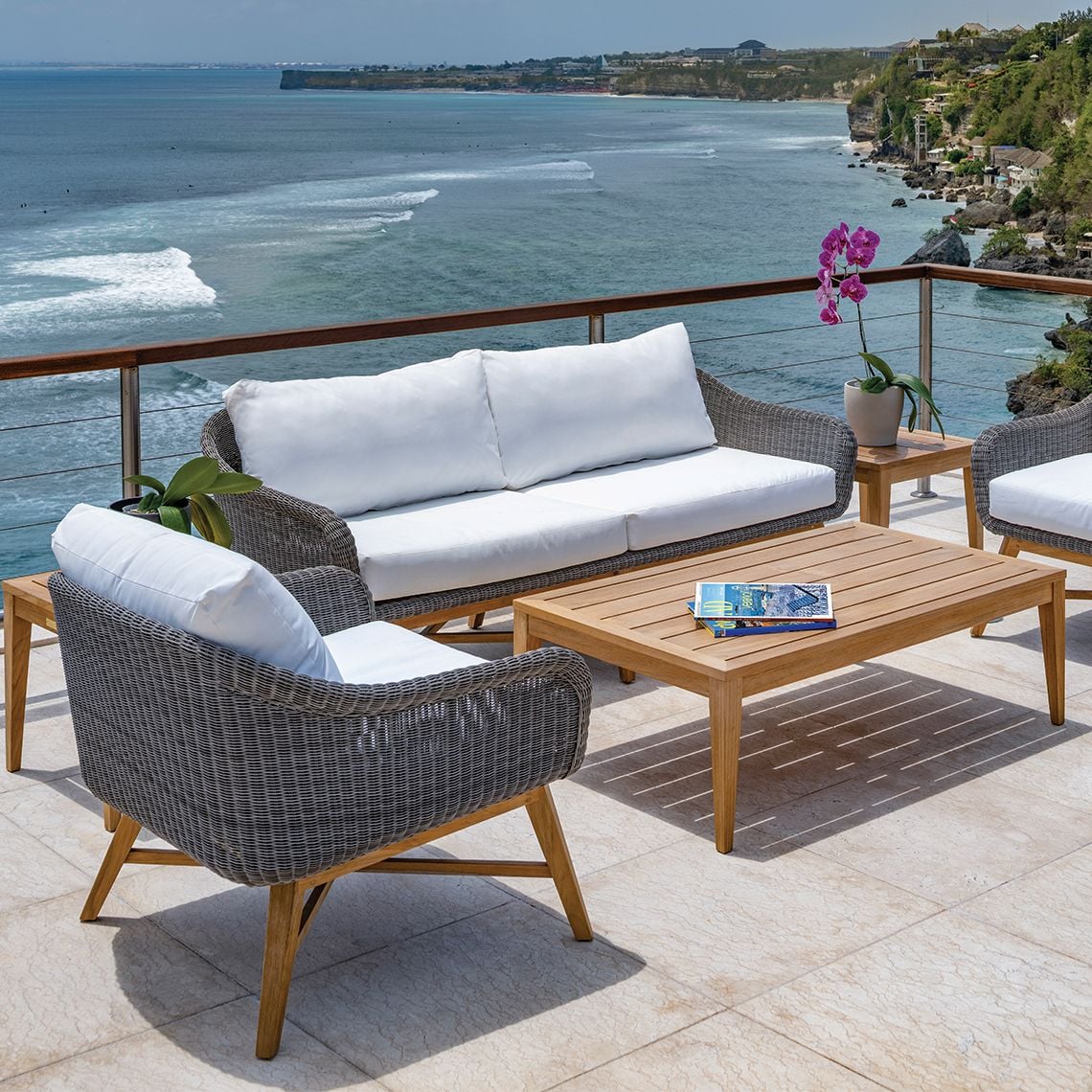 Outdoor Deep Seating Lounge Chair
