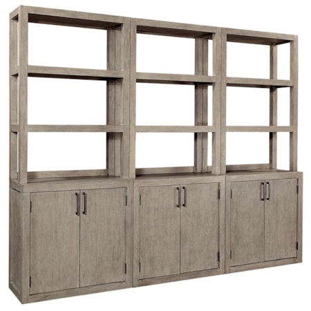 3-Piece Bookcase