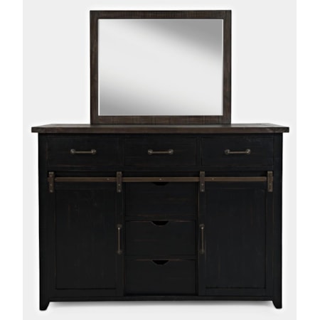 Dresser and Mirror