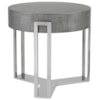 Artistica Iridium Round End Table