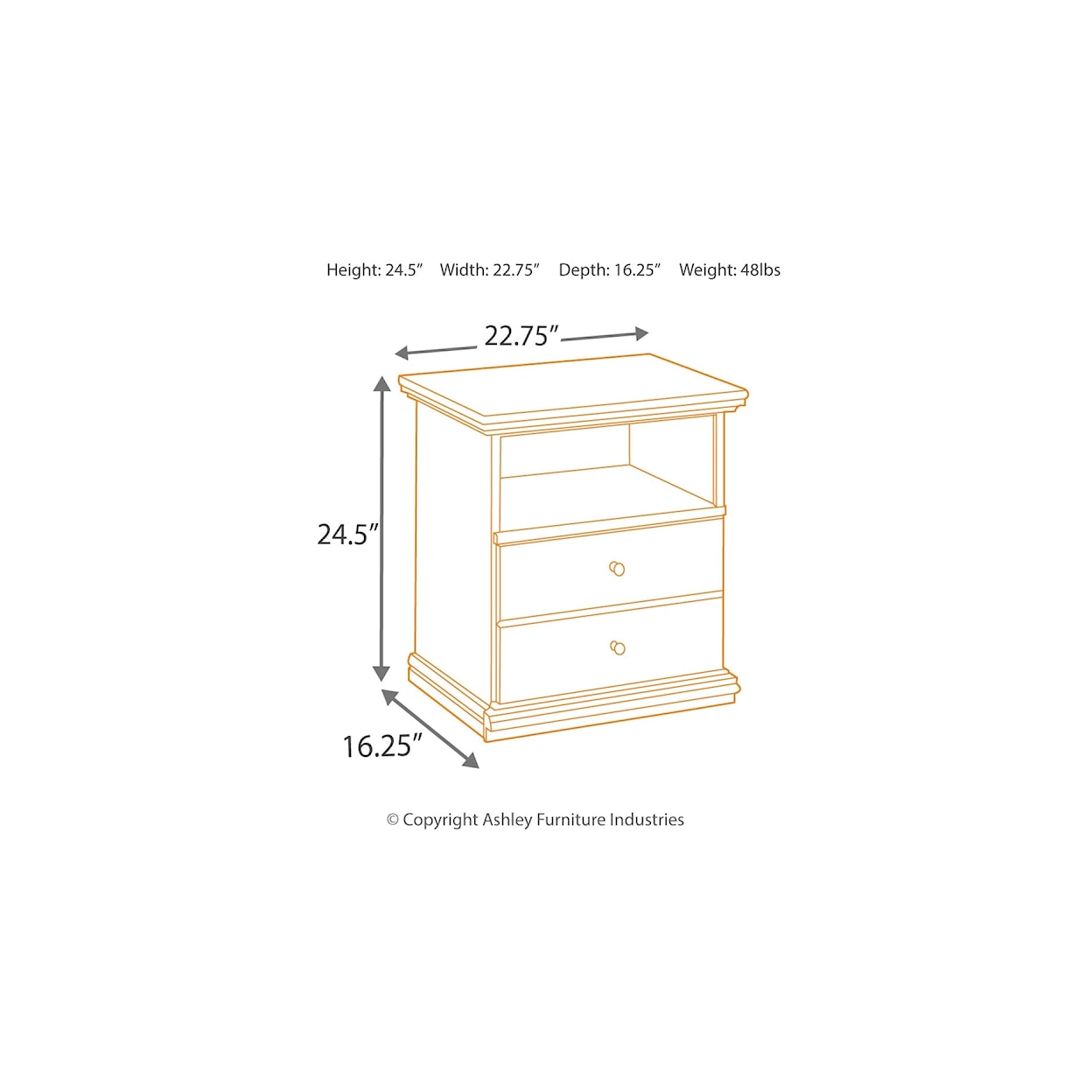 Ashley Signature Design Maribel Queen Bedroom Group