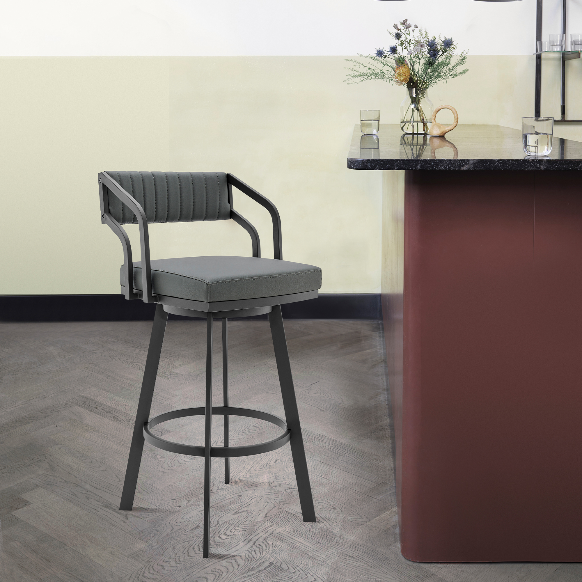 Armen Living Capri Counter Stool