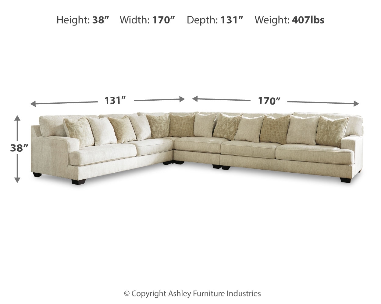 4-Piece Sectional