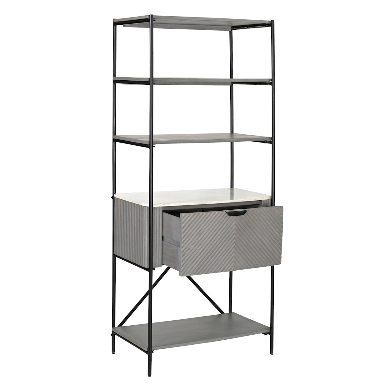 Coast2Coast Home Miscellaneous 1-Drawer 4-Shelf Etagere