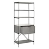 C2C Miscellaneous 1-Drawer 4-Shelf Etagere