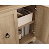 Sauder Adaline Cafe Bookcase with Concealed Storage