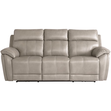 Transitional Motion Sofa with Adjustable Power Headrest