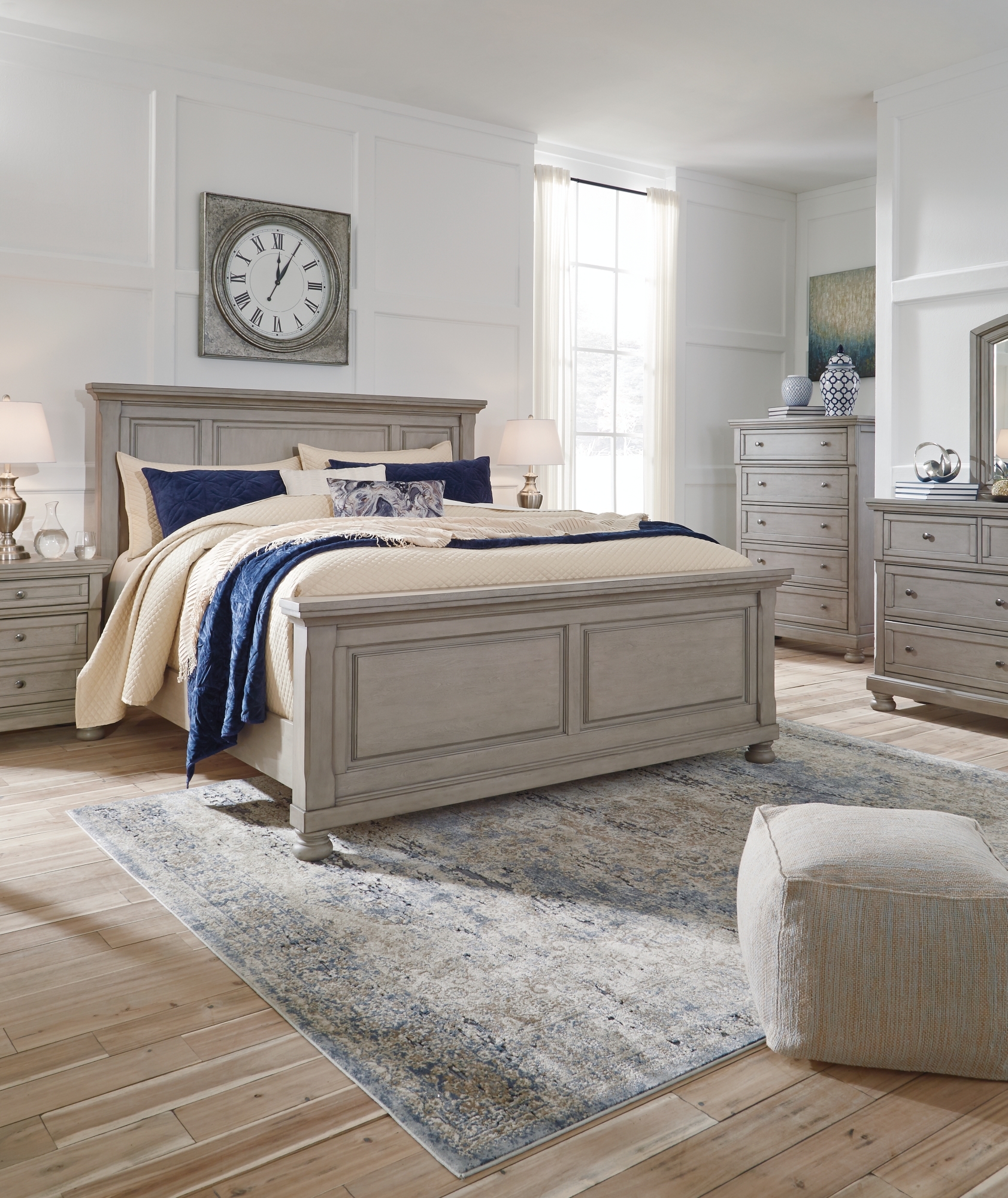 Queen Panel Bed