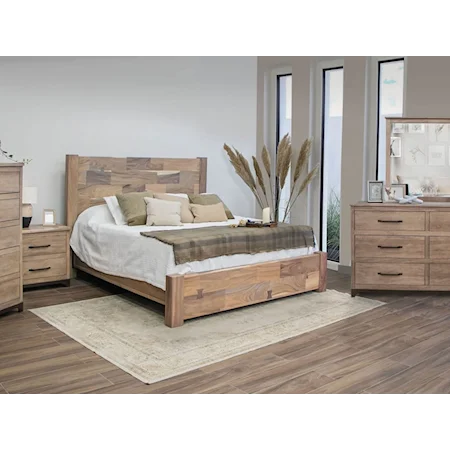 Transitional King Bedroom Set