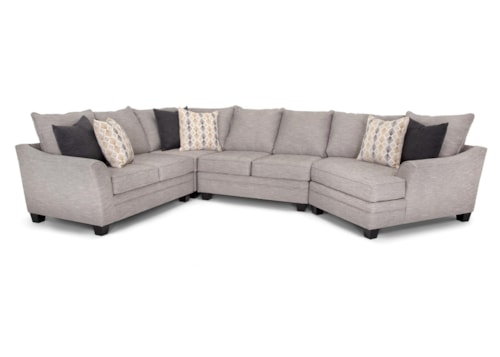 Transitional Sectional Sofa