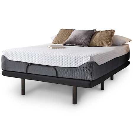 King Adjustable Base with Mattress