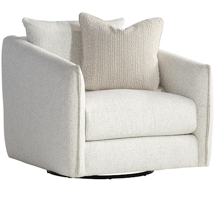 Demi Fabric Swivel Chair