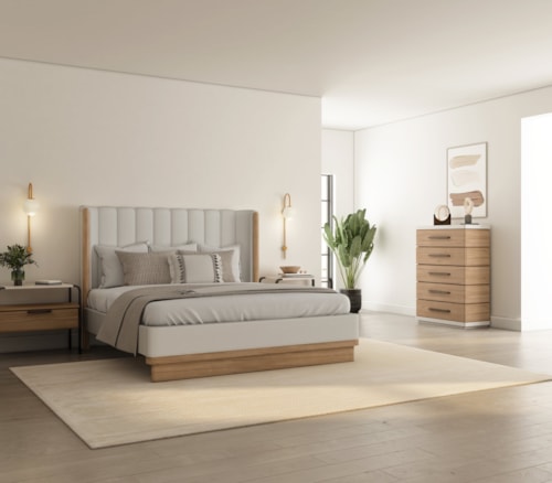 Contemporary California King Bedroom Set
