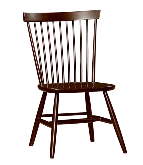 Transitional Office Chair with Spindle Back