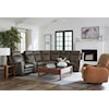 Palliser Asher Asher 5-Seat Corner Curve Sectional Sofa