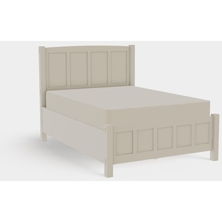 American Craftsman Full Panel Bed with Right Drawerside Storage