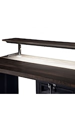 Furniture of America Dipiloh Industrial Desk with LED Lights