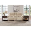 Michael Alan Select Next-Gen Gaucho Power Reclining Loveseat with Console