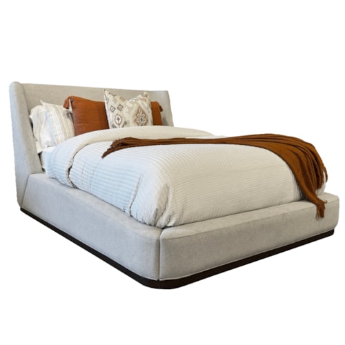 Contemporary Upholstered Queen Bed