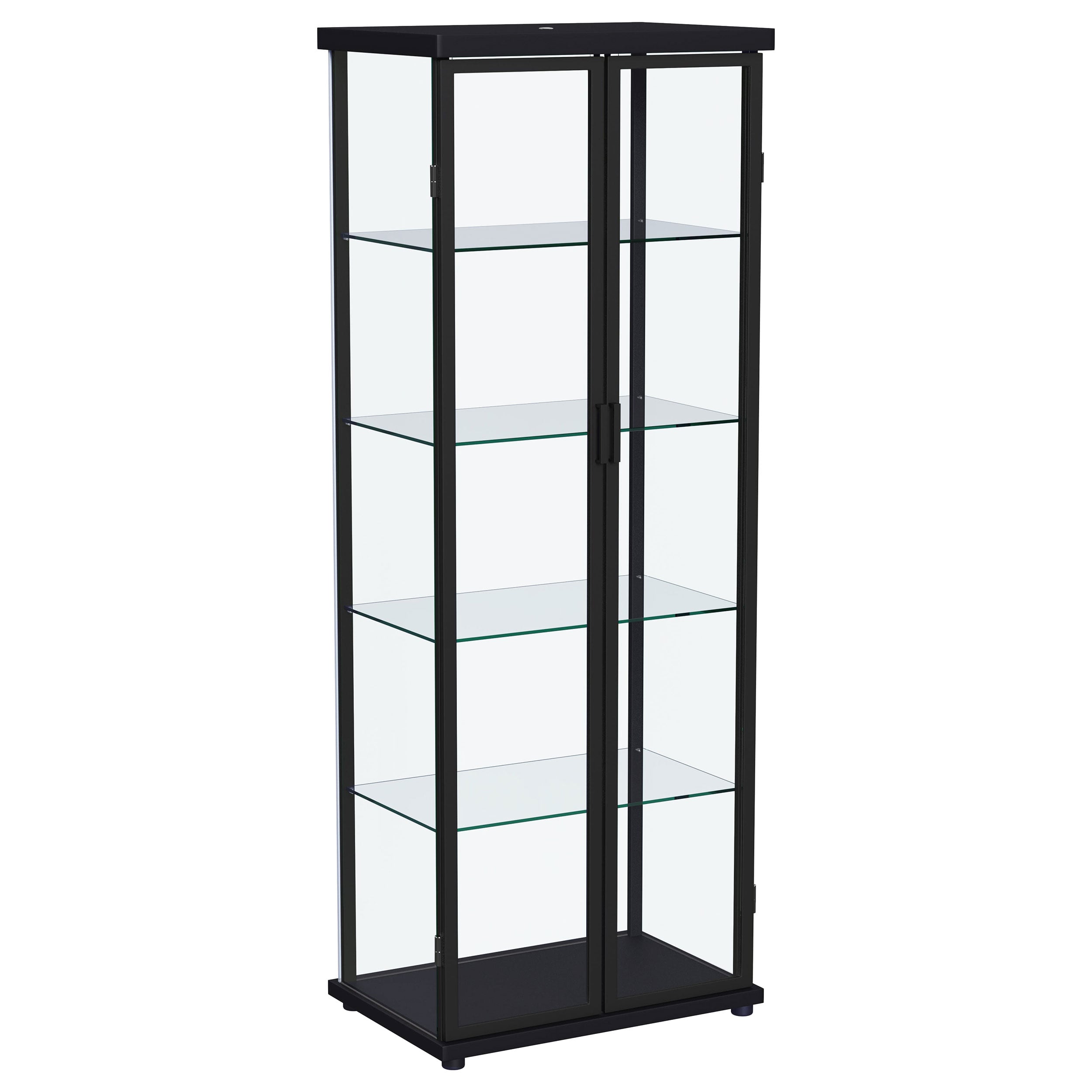 Display Curio Cabinet w/ LED Lighting