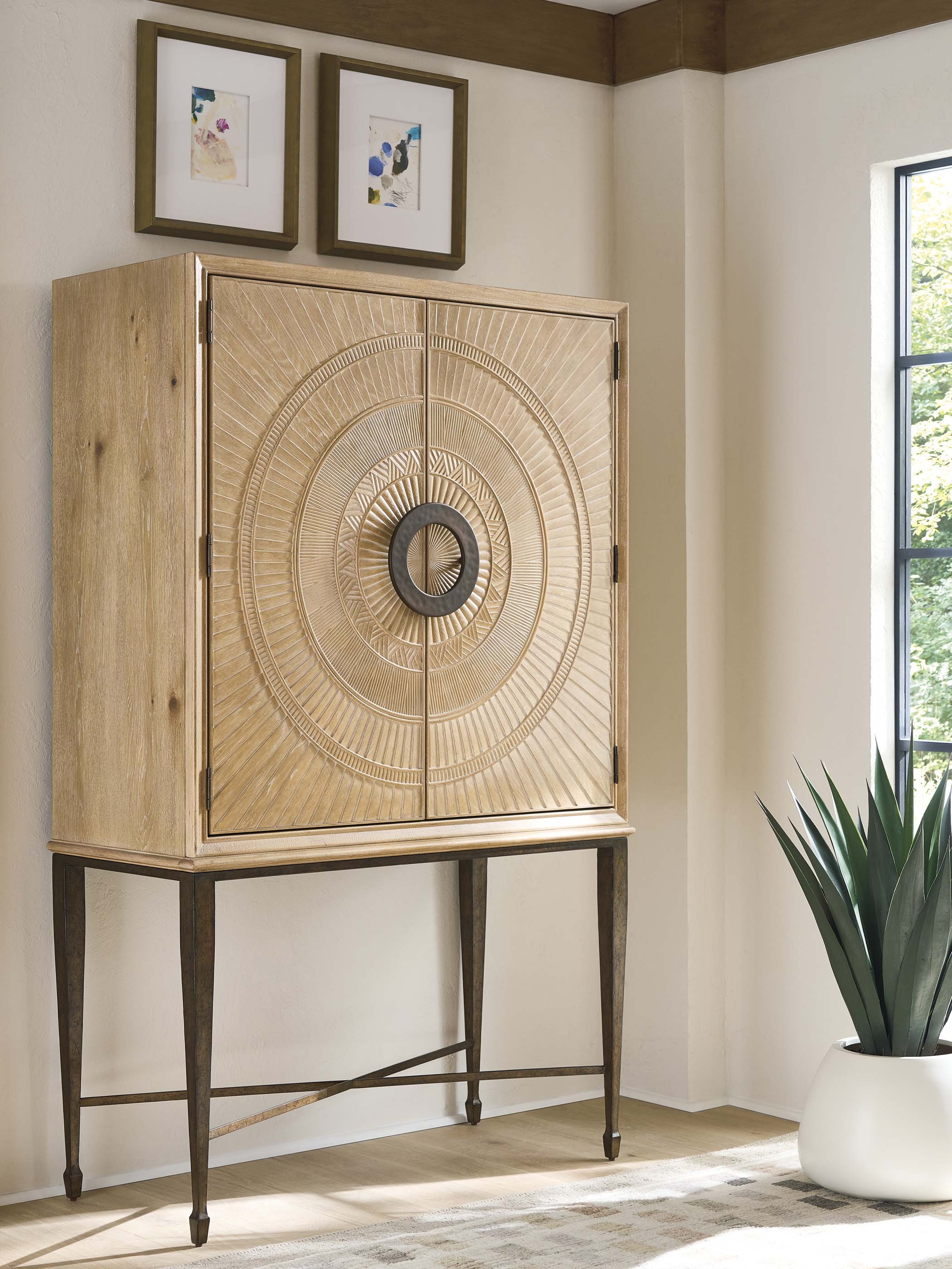 Barclay Butera Montecito Hammond Bar Cabinet