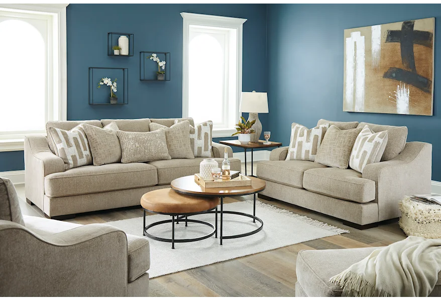 Lessinger Living Room Set by Benchcraft at Furniture Fair - North Carolina