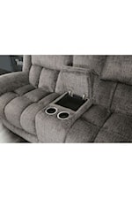 FUSA Irene Transitional Reclining Sectional Sofa with Built-In Storage