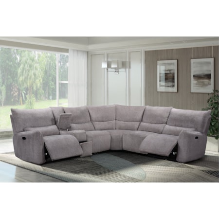 3-Piece Reclining Sectional Sofa