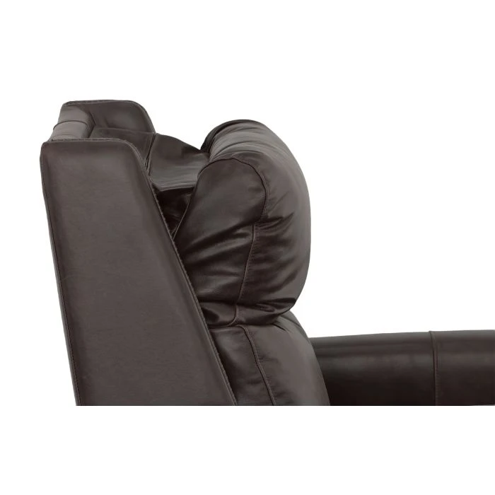 Fairfield The Leather Reserve Leather Power Recliner w/Braided Trim Detail