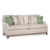 Shown in Honey finish with fabric 367-91 plus contrast welt 382-14 and dropped pillow fabrics