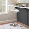 Powell Bohen Bohen Abs Barstool White