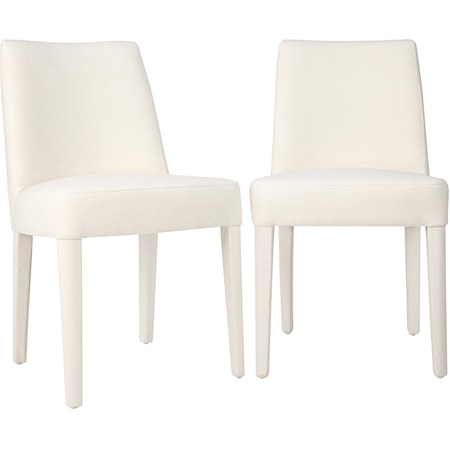 Wilson Upholstered Dining Side Chair - Ivory