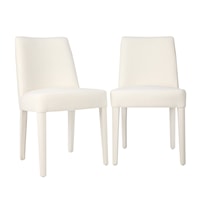 Wilson Upholstered Dining Side Chair - Ivory