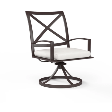 Outdoor Swivel Dining Chair