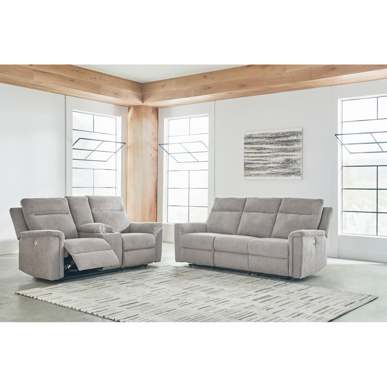 Ashley Furniture Signature Design Barnsana Living Room Set