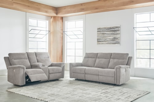 Power Reclining Sofa And Loveseat