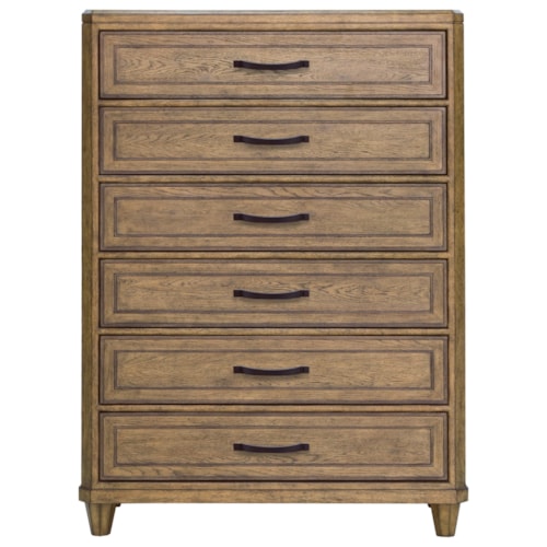 Transitional 6-Drawer Chest