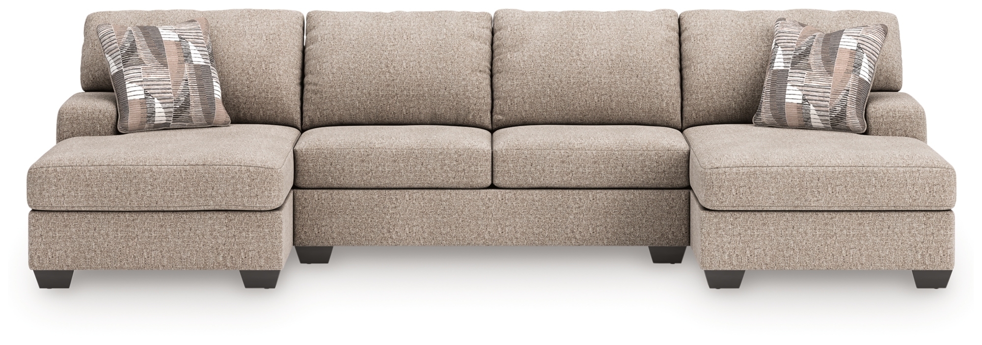 Benchcraft Newellen Sectional With Double Chaise