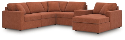 6-Piece Sectional With Chaise