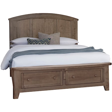 King Arch Storage Bed