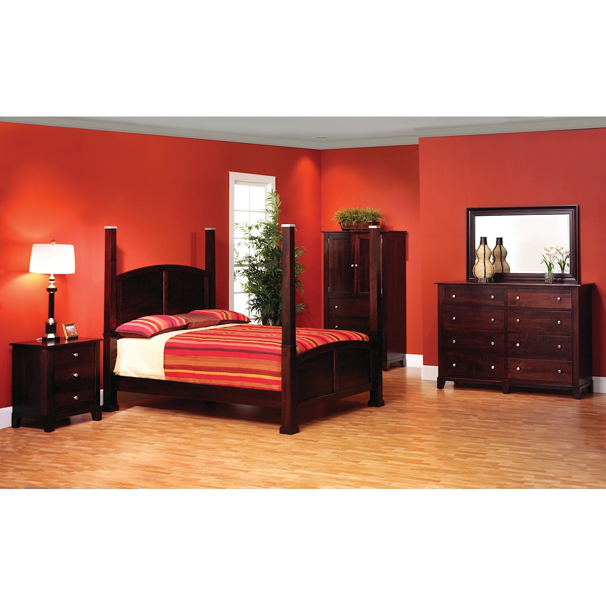 Millcraft Greenwich California King Poster Bed