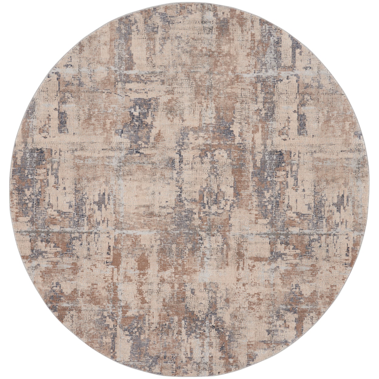 Nourison Rustic Textures 5'3" Round  Rug