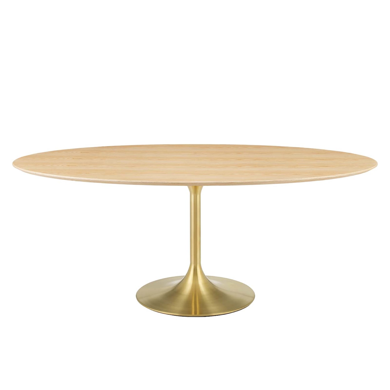 Modway Lippa 78" Oval Dining Table