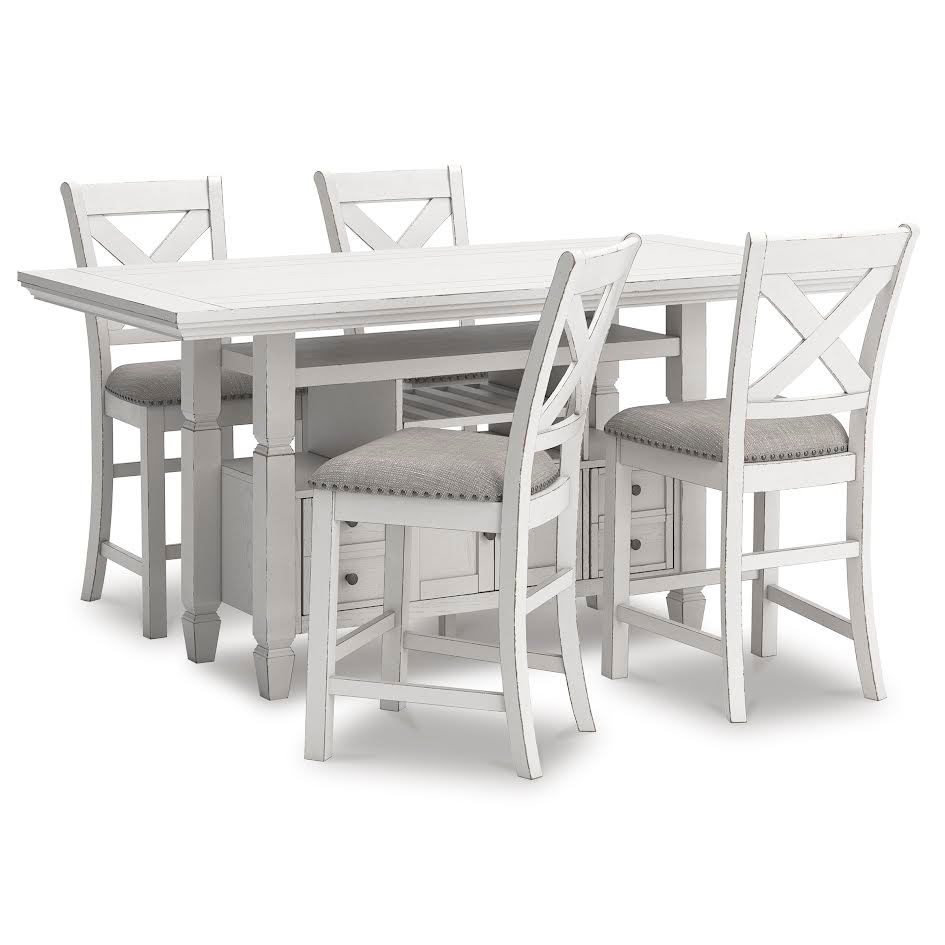 5-Piece Counter Height Dining Set