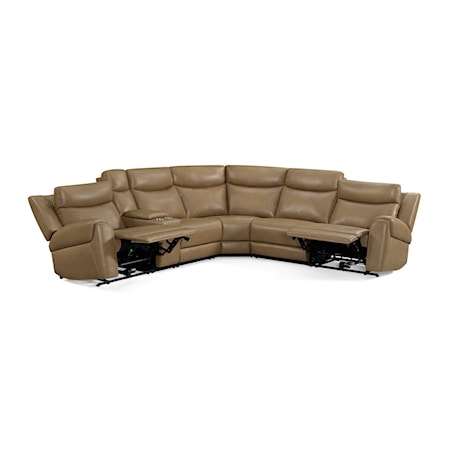 6-Piece Modular Power Reclining Sectional